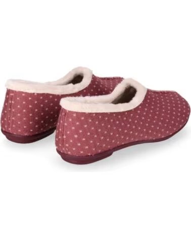 CHIKA10 AMARANTO 03 CHAUSSONS EN TISSU POUR FEMME PLATS ROSE ROSA-PINK