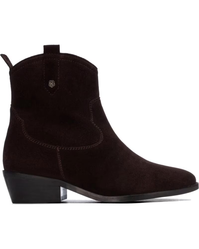 CARMELA BOTINS DE PELE ESTILO 164175 MARRON