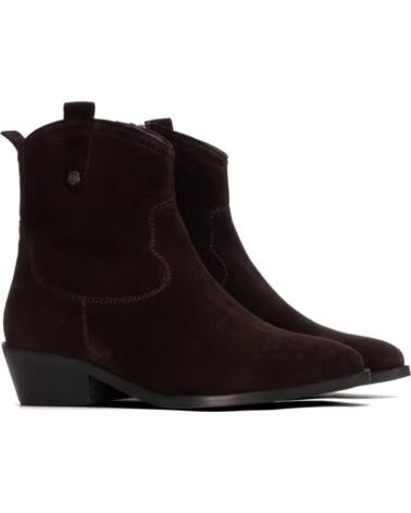 CARMELA BOTINS DE PELE ESTILO 164175 MARRON