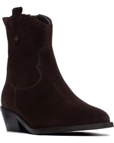 CARMELA BOTINS DE PELE ESTILO 164175 MARRON