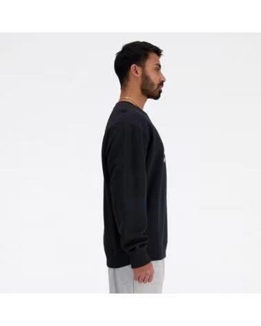 NEW BALANCE Sudadera Mt41504Bk en negro para hombre NEGRO
