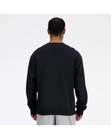 NEW BALANCE Sudadera Mt41504Bk en negro para hombre NEGRO
