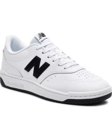 NEW BALANCE BASKETS UNISEXE BB80BNN BLANC NOIR BLANCO