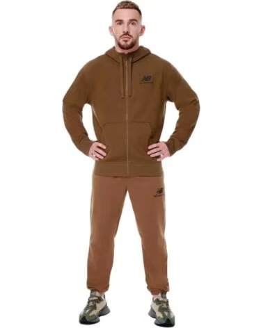 NEW BALANCE VESTE ESSENTIALS MJ31536 MARRóN
