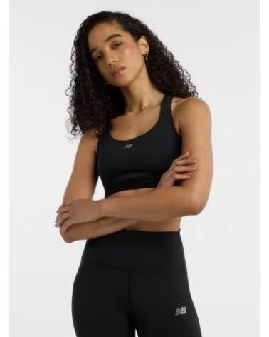 NEW BALANCE SUTIÃ DESPORTIVO ESSENTIAL TRAIN 077-52888130453843 WB51035 PRETO MULHER NEGRO