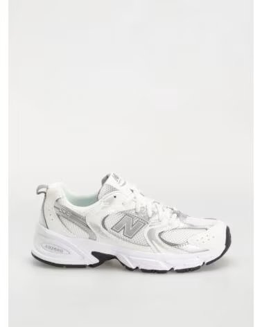 NEW BALANCE GR530AD SNEAKERS WHITE AND SILVER BLANCO