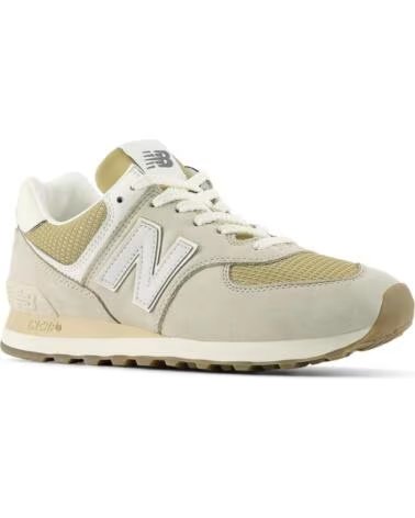NEW BALANCE U5748DF LIGHT GREY UNISEX SNEAKERS BEIG CLARO
