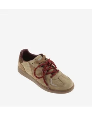 VICTORIA BASKETS EN CROÛTE DE CUIR POUR FEMME 1267100 BEIGE