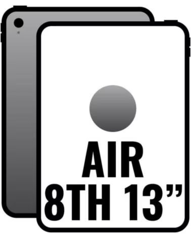 APPLE iPad Air 13 8th Wi-Fi Cell- 5G- M4- 256GB- Gris Espacial