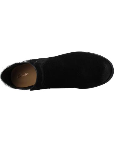 Woman Mid boots CLARKS DEMI2 BEAT NEGRO