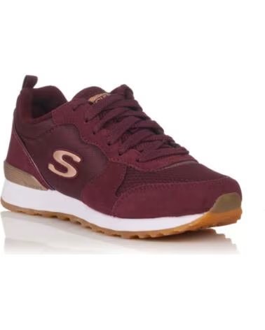 SKECHERS BASKETS FEMME 111 BORDEAUX 1416636 ROJO