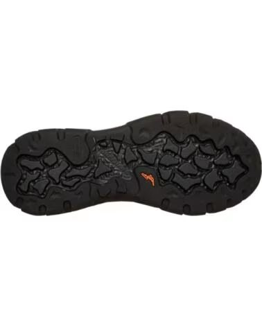 SKECHERS BOTAS HOMEM SLIP-INS WATERPROOF RELAXED FIT COURO CASTANHO MARRóN