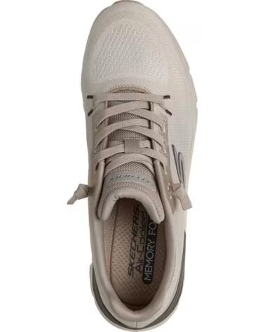 SKECHERS SCARPE SPORTIVE SNEAKERS GLIDE-STEP PRO TAUPE DA UOMO 233132