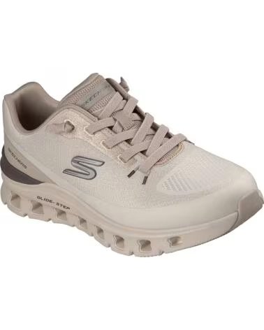 SKECHERS SCARPE SPORTIVE SNEAKERS GLIDE-STEP PRO TAUPE DA UOMO 233132