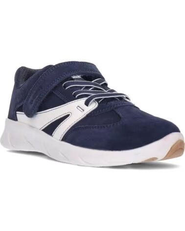 GEOX Deportiva barefoot para chico J66PDA Foot-Run Boy DARKNAVY