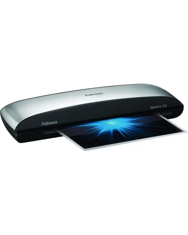 FELLOWES Plastificadora Spectra A3- hasta A3 y 125 Micras- Gris y Negra