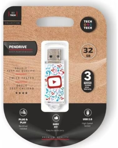 TECH ONE TECH Pendrive 32GB Video Dream USB 2 0