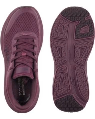 SKECHERS BASKETS MAX CUSHIONING BORDEAUX BURG