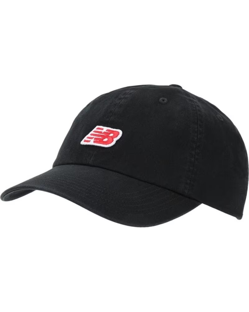 NEW BALANCE PANEL NB PATCH LOGO HAT NERO NEGRO