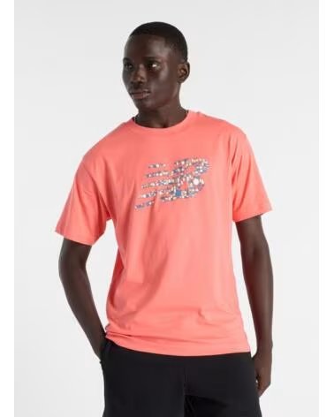 NEW BALANCE Camiseta De Manga Corta Mt51920Dtr en rosa para hombre ROSA