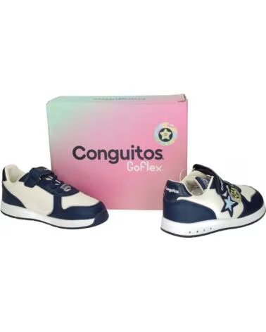 CONGUITOS SNEAKER MARINEBLAU MIT STERN MARINO