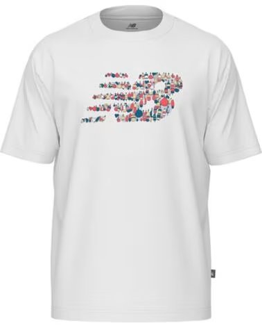 NEW BALANCE CAMISETA NAUTICAL LOGO BLANCO