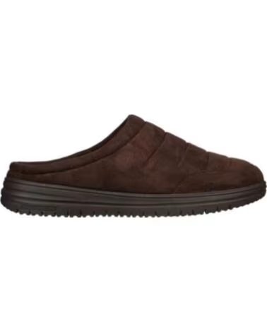 SKECHERS PANTUFAS 204636 CASTANHO CHOC