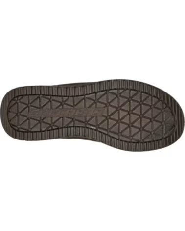 SKECHERS PANTUFAS 204636 CASTANHO CHOC