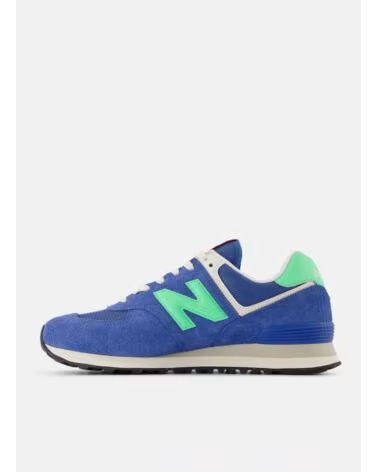 NEW BALANCE U574 NAVY BLUE SNEAKERS MARINO