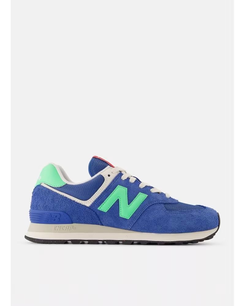 NEW BALANCE U574 NAVY BLUE SNEAKERS MARINO