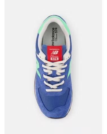 NEW BALANCE U574 NAVY BLUE SNEAKERS MARINO
