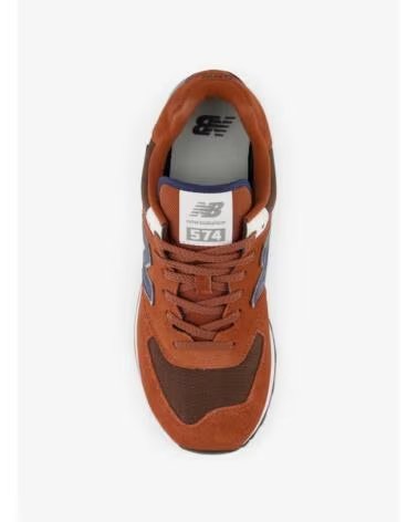 NEW BALANCE SNEAKERS U574 UOMO ROSSO ROJO