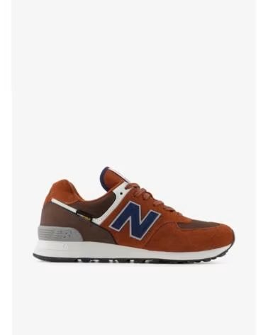 NEW BALANCE SNEAKERS U574 UOMO ROSSO ROJO