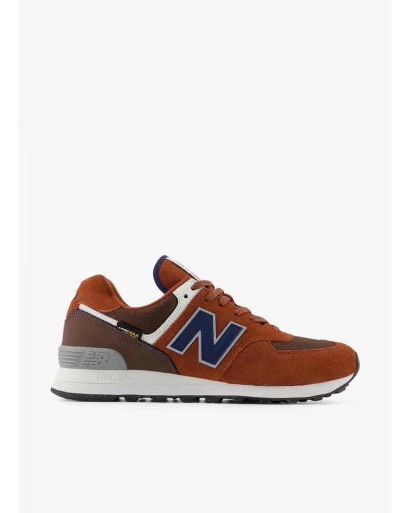 NEW BALANCE SNEAKERS U574 UOMO ROSSO ROJO