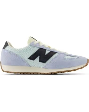 BASKETS NEW BALANCE U471 BLEU CLAIR FEMME CELESTE