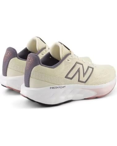 BASKETS NEW BALANCE FRESH FOAM W520 V9 LINEN BEIGE ROSE FEMME