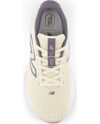 BASKETS NEW BALANCE FRESH FOAM W520 V9 LINEN BEIGE ROSE FEMME