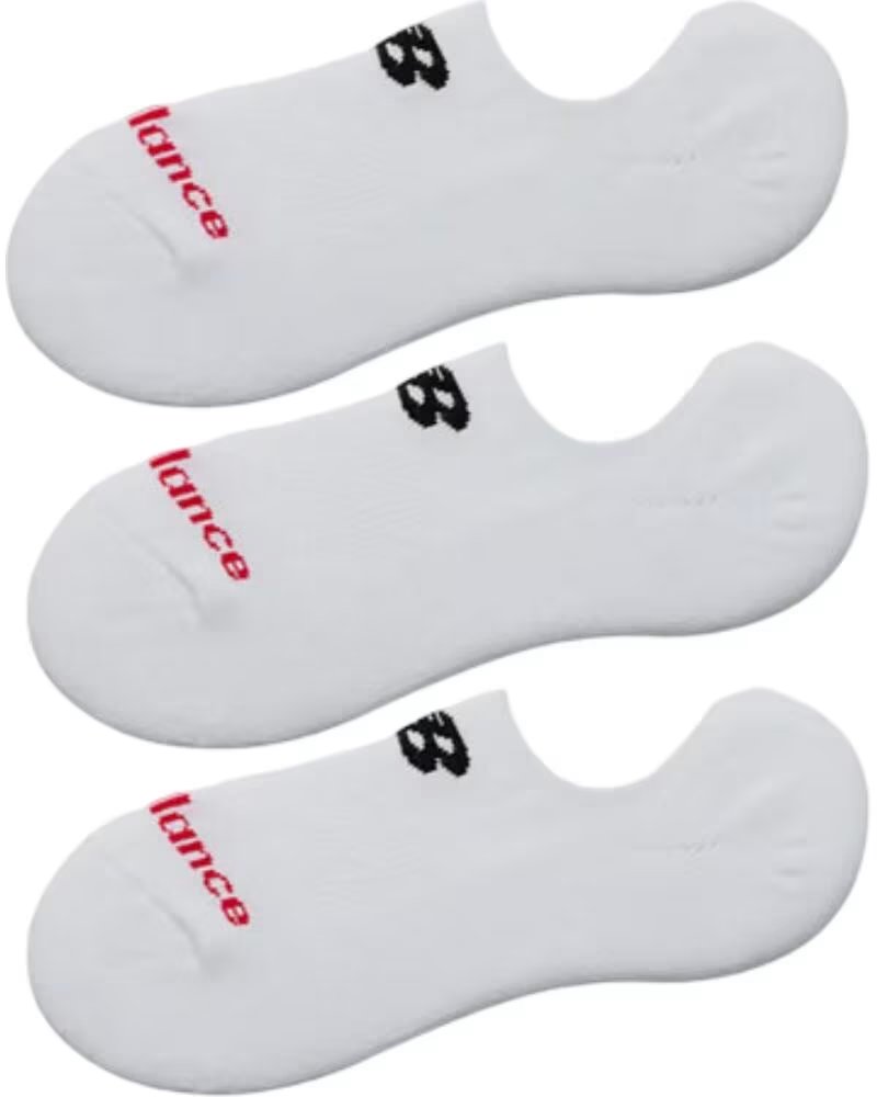 NEW BALANCE CHAUSSETTES EVERYDAY NO SHOW LAS51313 BLANC BLANCO