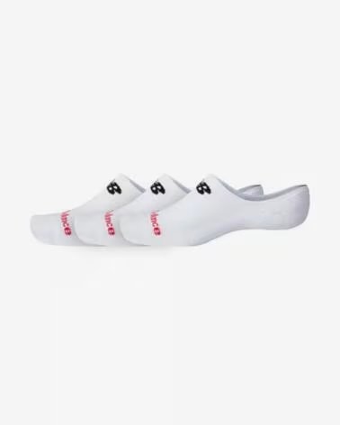 NEW BALANCE CHAUSSETTES EVERYDAY NO SHOW LAS51313 BLANC BLANCO