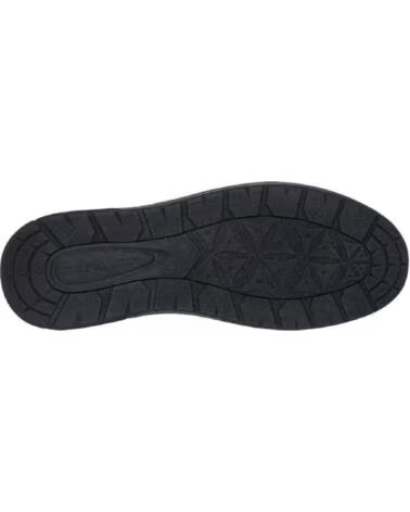 SKECHERS 205234 GARLAN PRYOR SCARPE CASUAL DA UOMO NEGRO