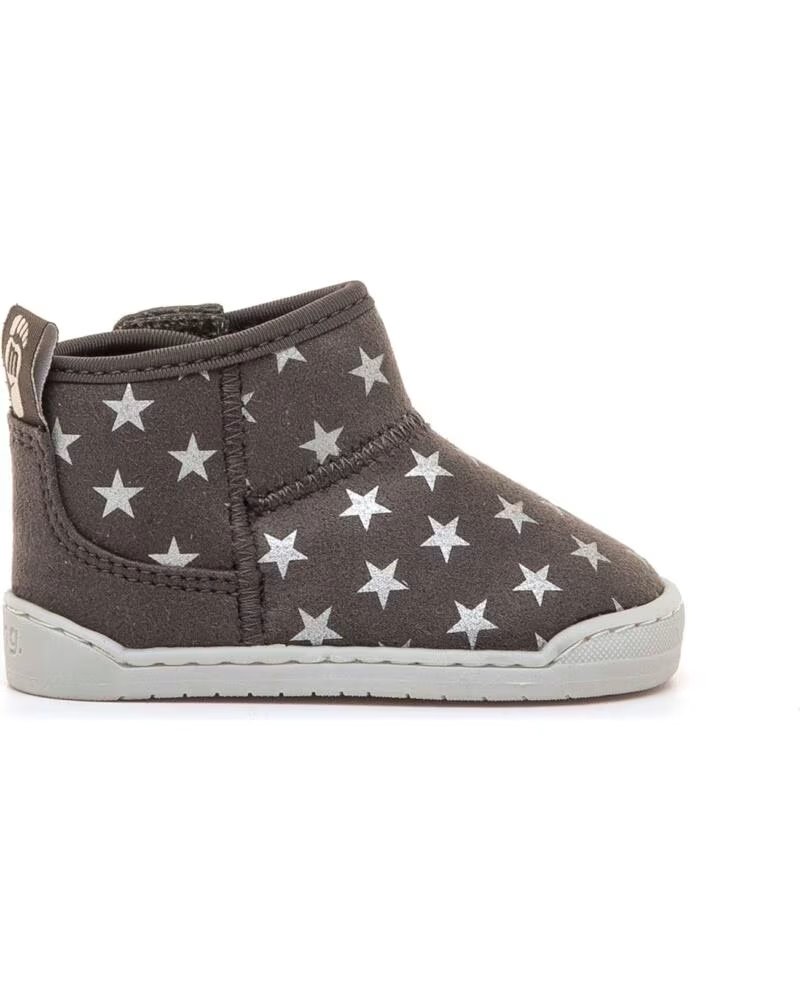 MTNG 49064 BOTTINES BAREFOOT IMPRIMÉ ÉTOILES GRIS