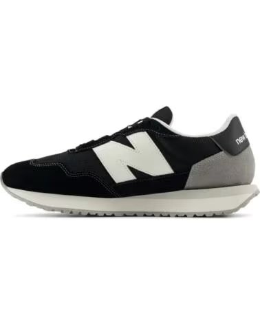 TÉNIS DE HOMEM NEW BALANCE MS237 PRETO BRANCO CINZENTO LBK NEGRO