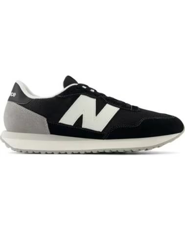 BASKETS HOMME NEW BALANCE MS237 NOIR BLANC GRIS LBK NEGRO