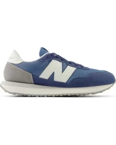 ZAPATILLAS NEW BALANCE MS237 AZUL BLANCO GRIS HOMBRE AZUL-BLAN LBW