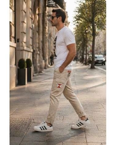 LASAL SHOP PANTALON CARGO ITALY BEIGE