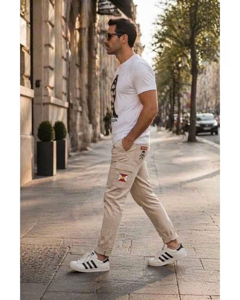 LASAL SHOP PANTALON CARGO ITALY BEIGE