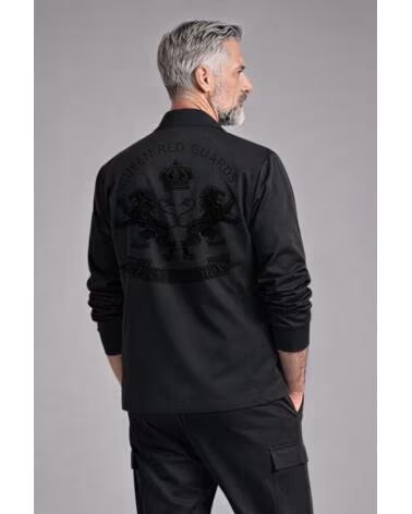 LASAL SHOP SOBRECAMISA CHIC NEGRA NEGRO