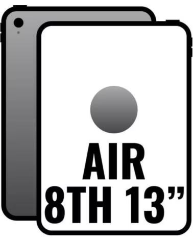 APPLE iPad Air 13 8th Wi-Fi- M4- 128GB- Gris Espacial