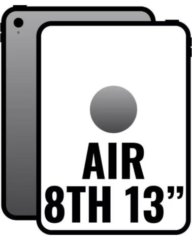 APPLE IPAD AIR 13 8TH WI-FI CELL 5G M4 1TB GRIS SIDÉRAL