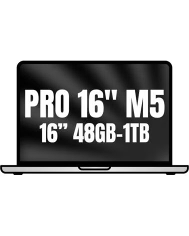 APPLE MACBOOK PRO 16" M5 18-CORE CPU 48GB 1TB SSD 20-CORE GPU ARGENT